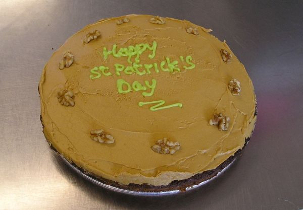 St Patrick's Day Cake